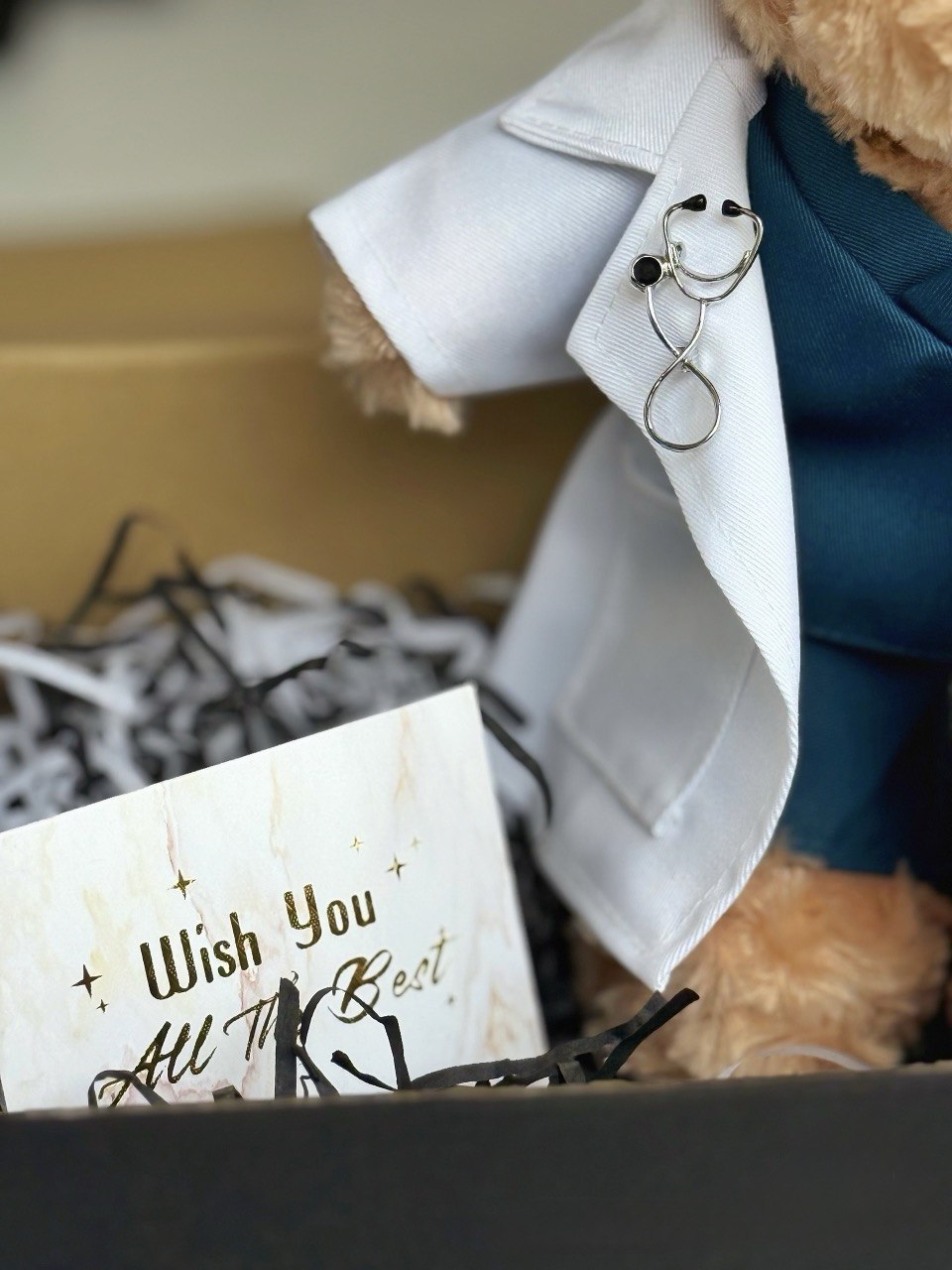 Doctor Bear by JytheBear — handcrafted gift for medical graduates